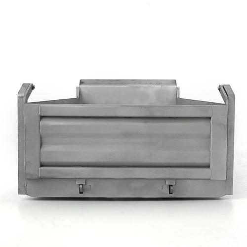 Metal car hopper - bucket, for