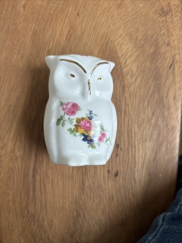 Owl staffordshire fine - owl, bone