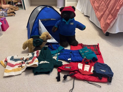 Vintage bean teddy bear and - bear,