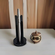 Vintage Miniature Hearthside Copper Pot Cauldron Dutch Oven Melting Pot In VGC