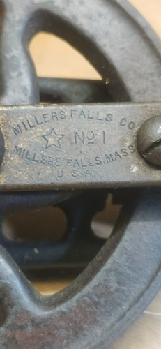 Vintage miller falls - miller's,