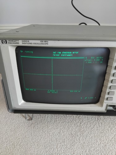 Hewlett packard 54501a 100mhz - hewlett,
