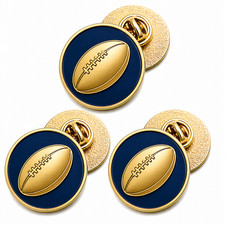 3 x Rugby (BU27) Lapel Pin