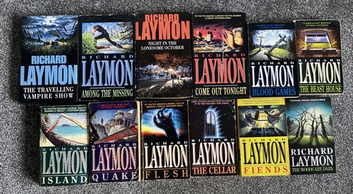 Richard laymon books bundle - laymon,