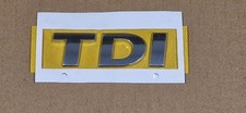 VW Golf TDI Rear Badge