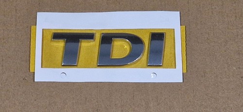 Golf tdi rear badge - tdi,