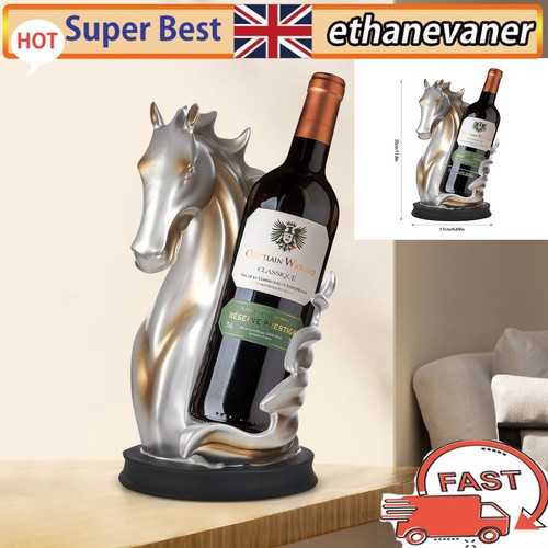New wine bottle holder resin - new,