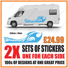 Motorhome graphics stickers