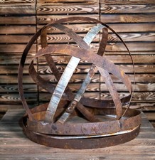 3 x Reclaimed Metal Whisky