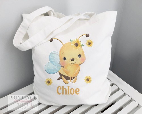 Personalised cotton tote
