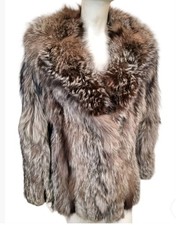 Real Silver Fox Fur Vintage