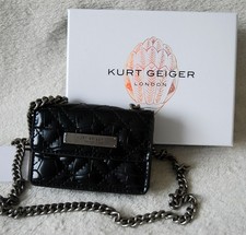 Kurt Geiger London Black Croc