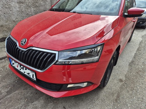 Skoda fabia black color - 3,