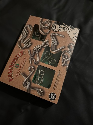 Bamboozle metal puzzle - bamboozle, set