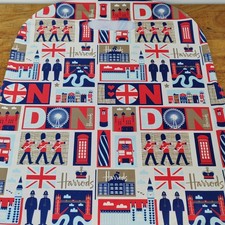 Harrods Icon London Design Stretchy Suitcase Cover Protector