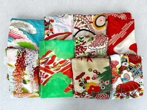 Antique japanese kimono - japanese,