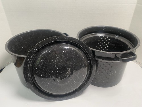 Quart black speckled - quart,