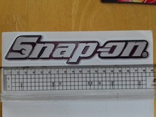 Snap-on sticker, 147mm x 30mm.