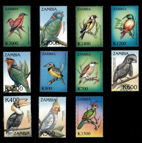 Zambia 2001 birds - -,