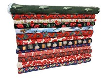 POPPIES Military Cotton Fabric