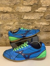 Mizuna Sala Club 2 Futsal Trainers UK Size 9.5 Blue & Green Shoes