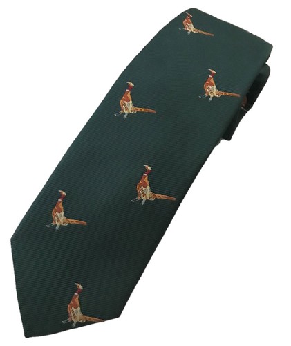 Pheasant tie green mens - pheasant, suit