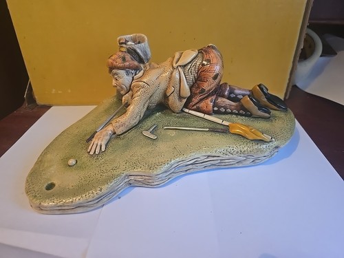 Naturecraft golf figurine - golf,