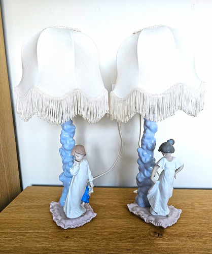Nao lladro pair - pair, girl