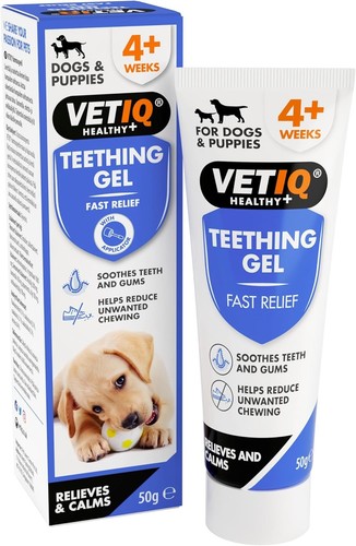 Vetiq teething gel for - dogs, &