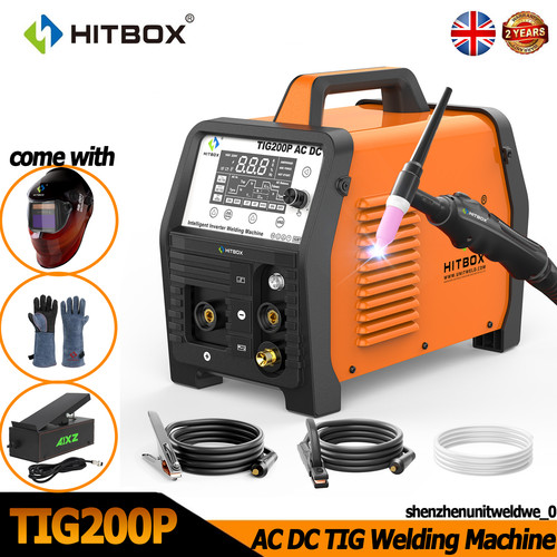 Hitbox 200a 6in1 aluminum - 6in1, tig