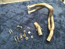 Modified System Exhaust Front Header Link Pipe For Kawasaki Ninja650 Z650 Z650RS