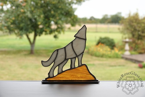 Freestanding stained glass - freestanding,