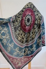 BIBA Women's Blue Palace Print