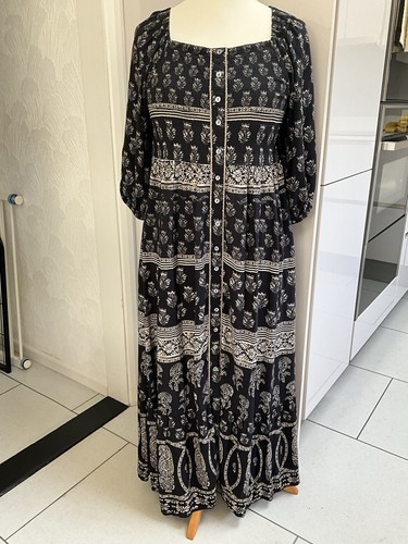 Fab boho dress from east - dress, black