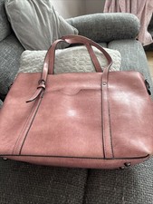 Ladies Large Pink Shopper