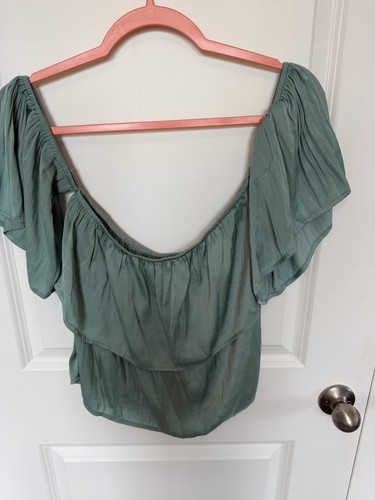 Forever women satin - satin, green