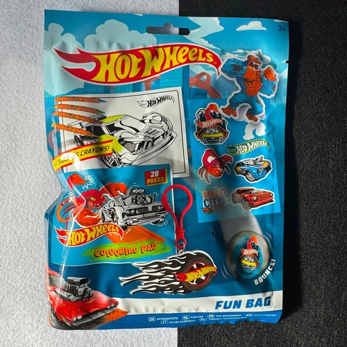 Hot wheels fun bag colouring - hot,