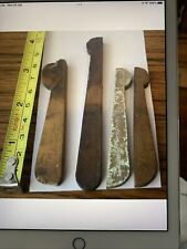 4 x Vintage Wood Wooden Blade Wedges For Moulding, Plow, Violin, Planes Etc Used
