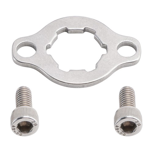 Front sprocket holder retainer - front,