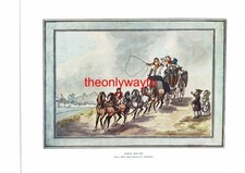 Coach And Six, T Rowlandson, Book Illustration (Print), 1907