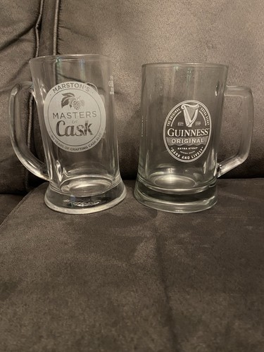 Glass tankards - glass,