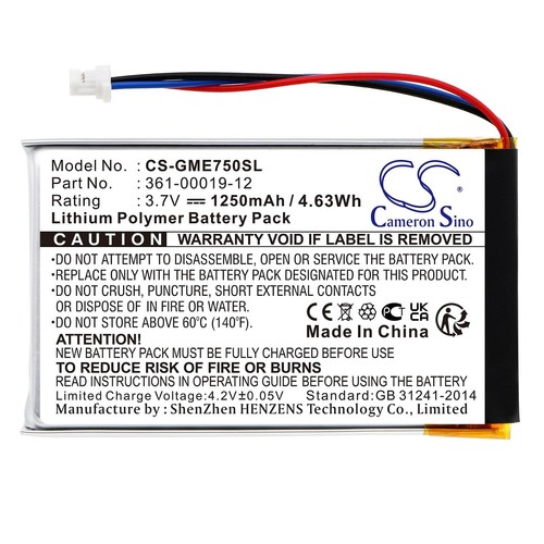 Polymer battery for - battery, garmin