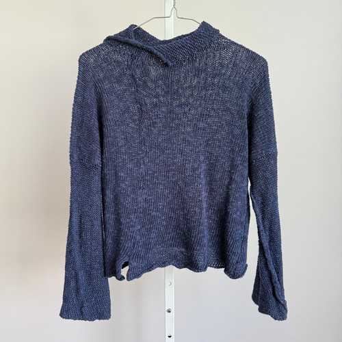 Skif handknit collar sweater - handknit,