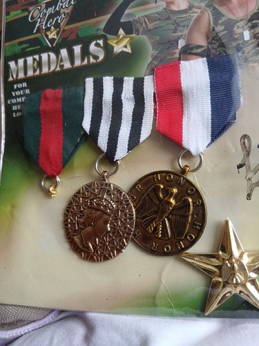 Army solder medals stripes hen - solder,