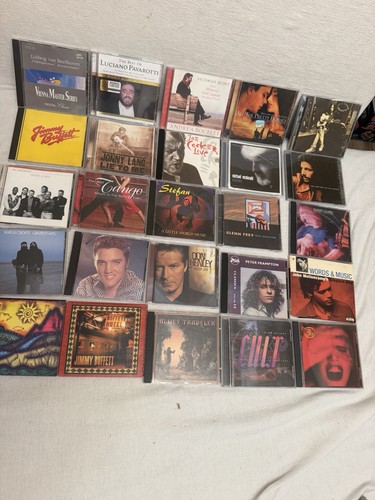 Lot mixed genre - 25, cds