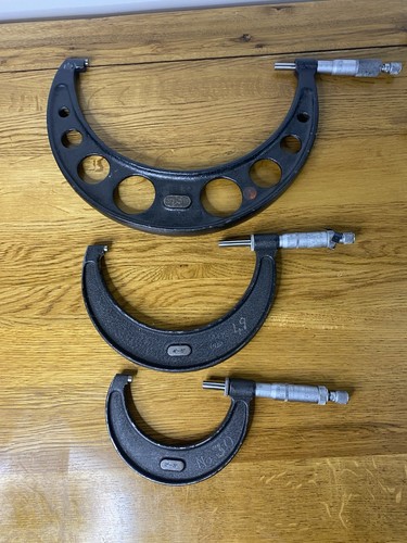 Moore and wright micrometers - moore, x