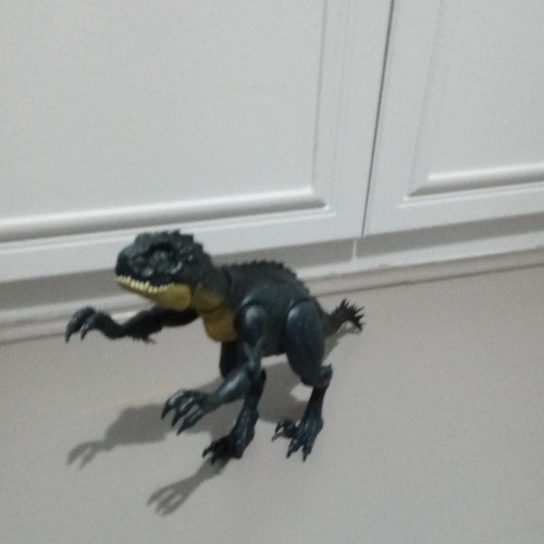 Small black rex raptor style - small,