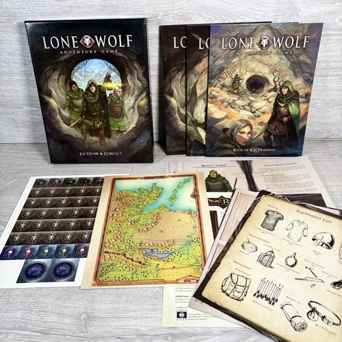 Lone wolf adventure game - lone,