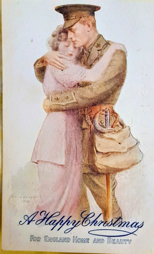 Christmas card romantic - romantic, ww