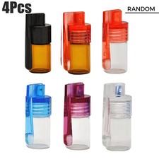 4Pcs Random Amber/Clear Mini